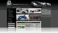 Premier Diecasts website